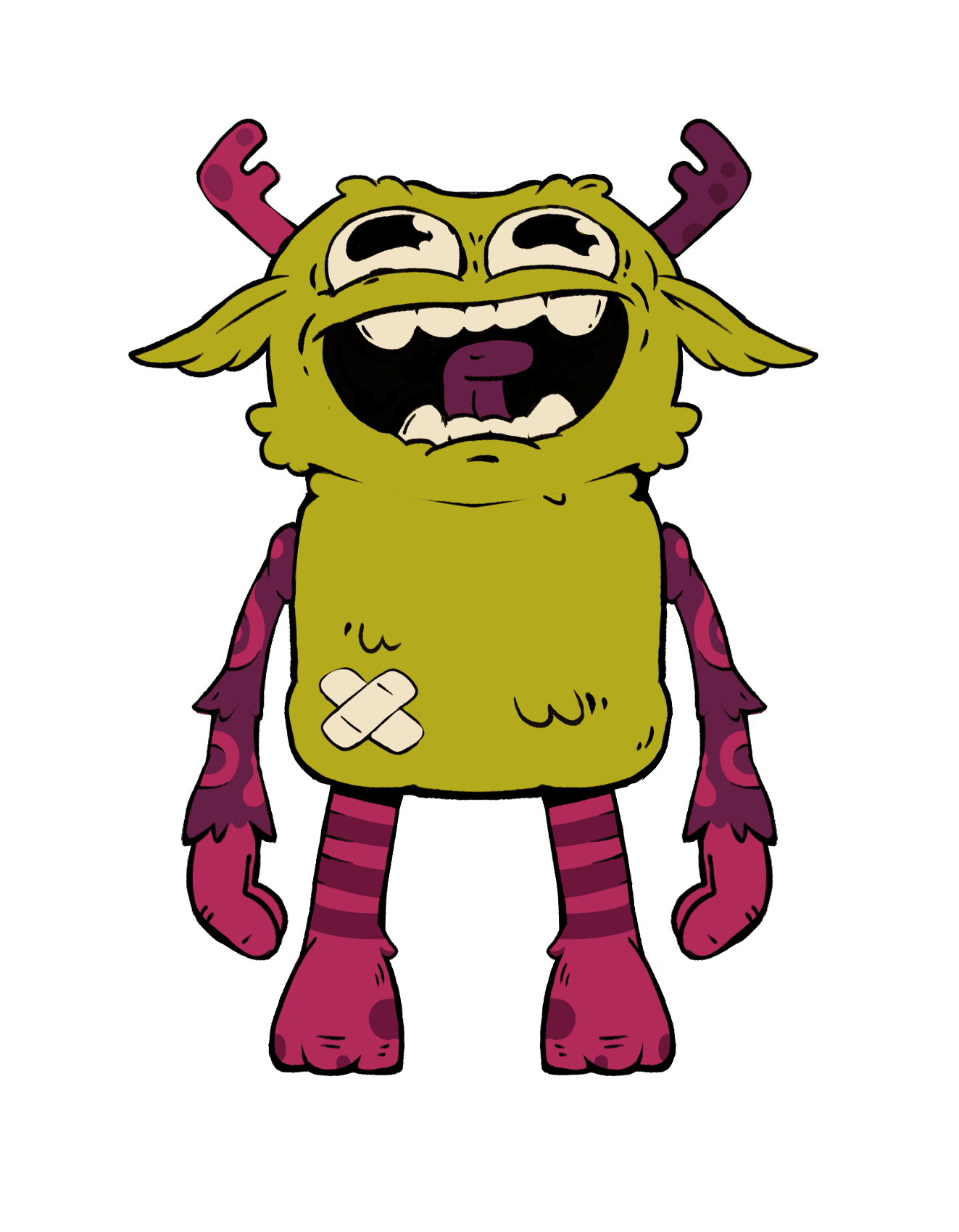 Illustration: friendly companion character