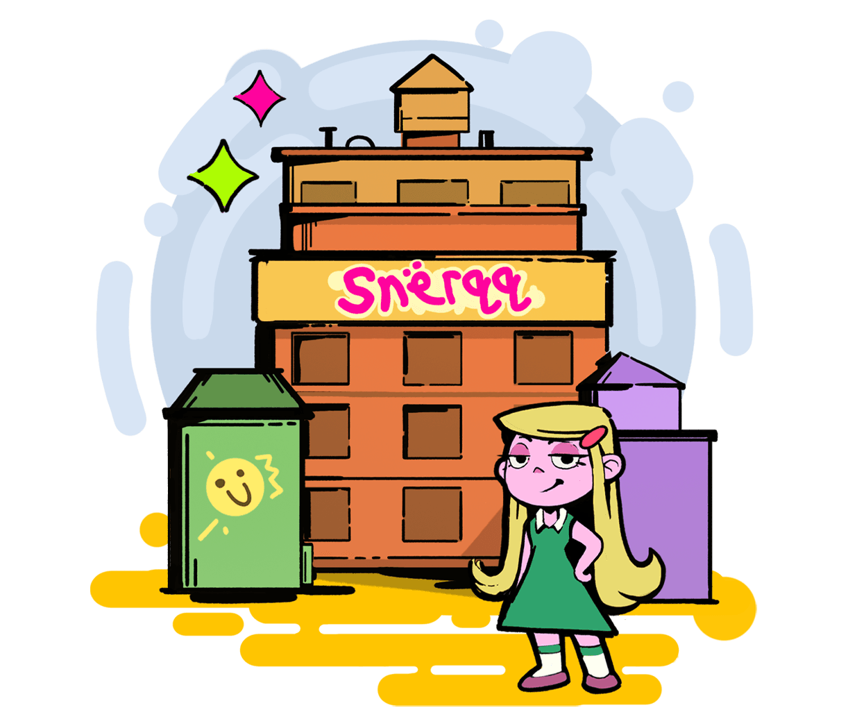 Illustration: yard world to belong to